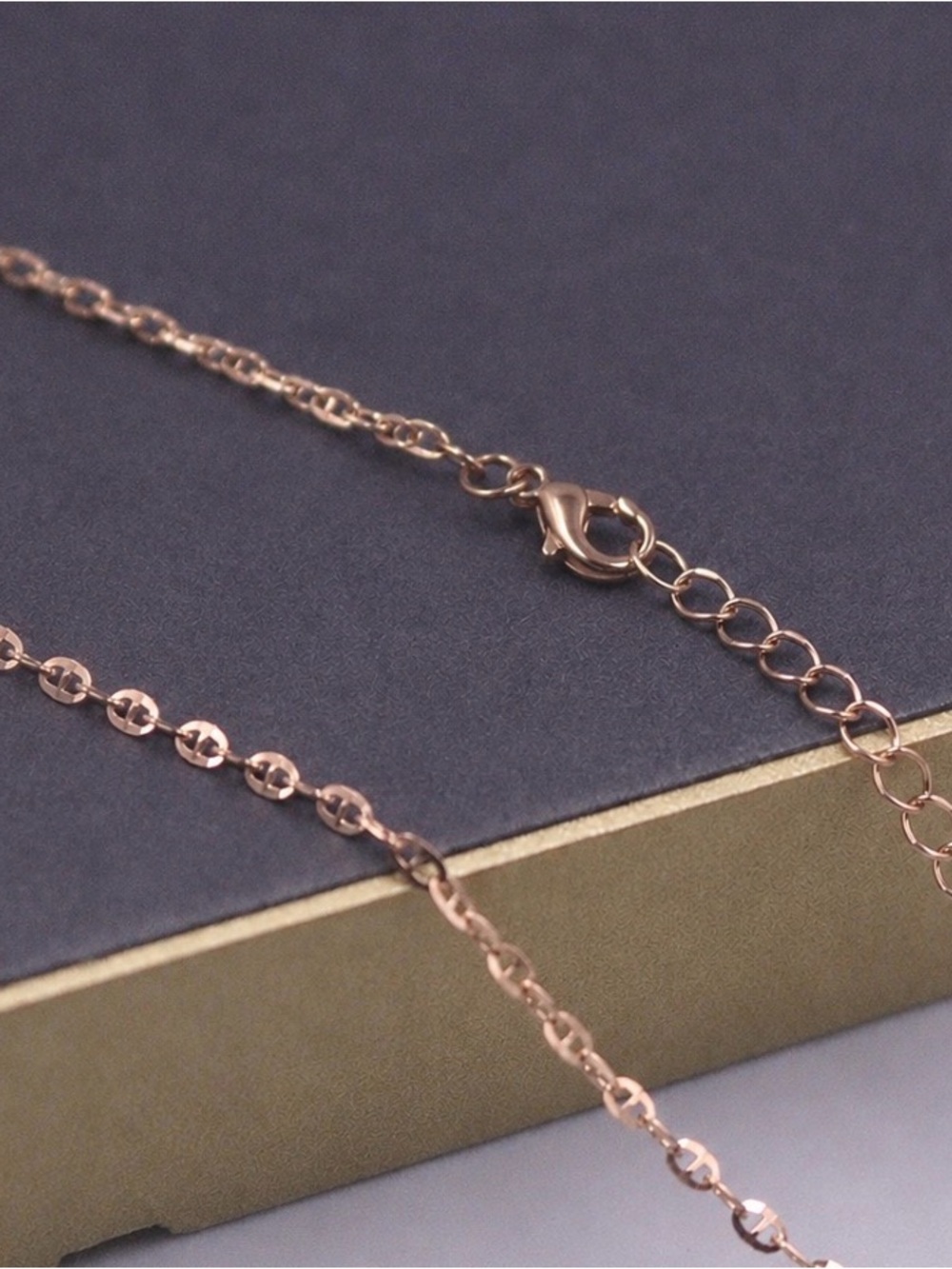 Gold-Toned Chain Necklace